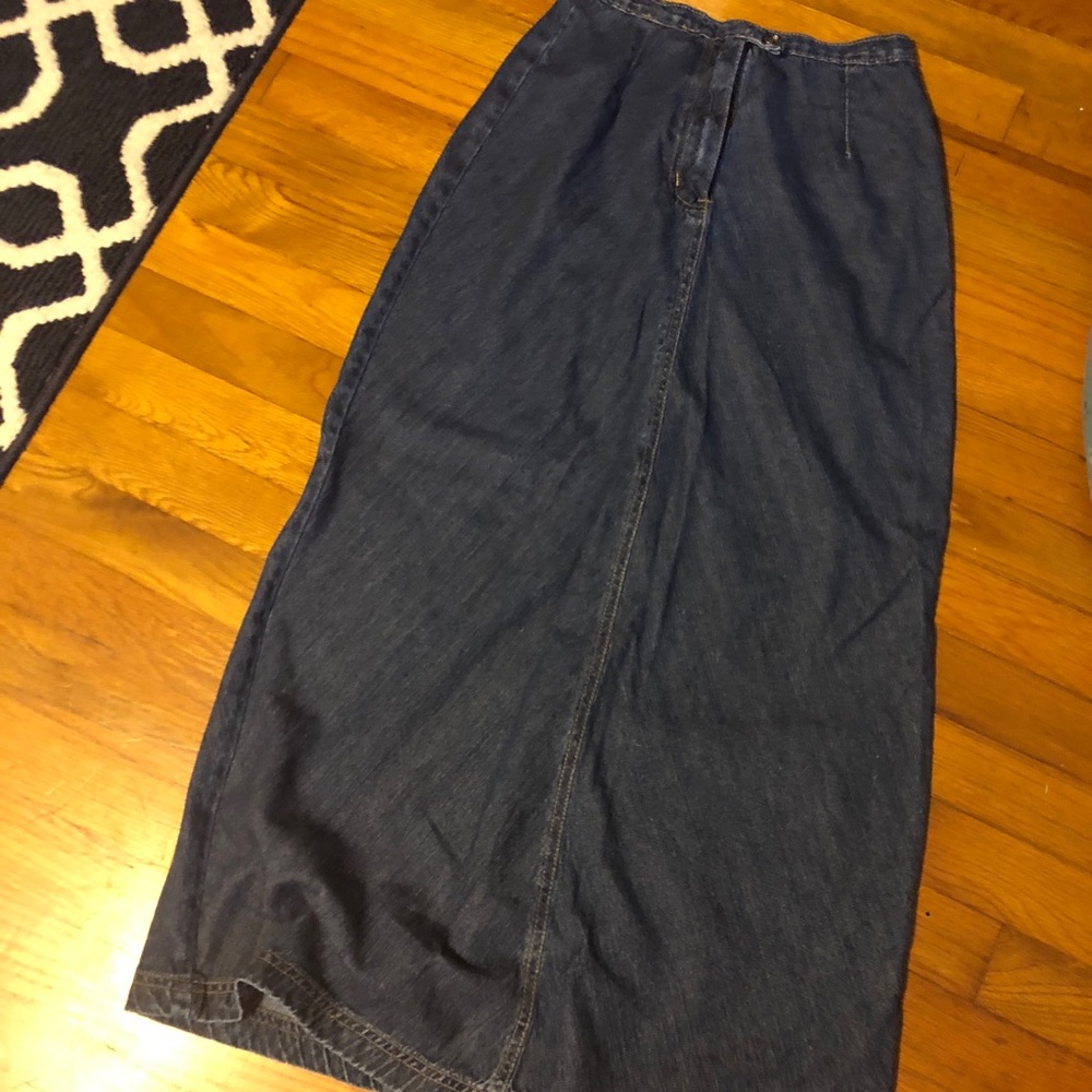 Vintage jean skirt